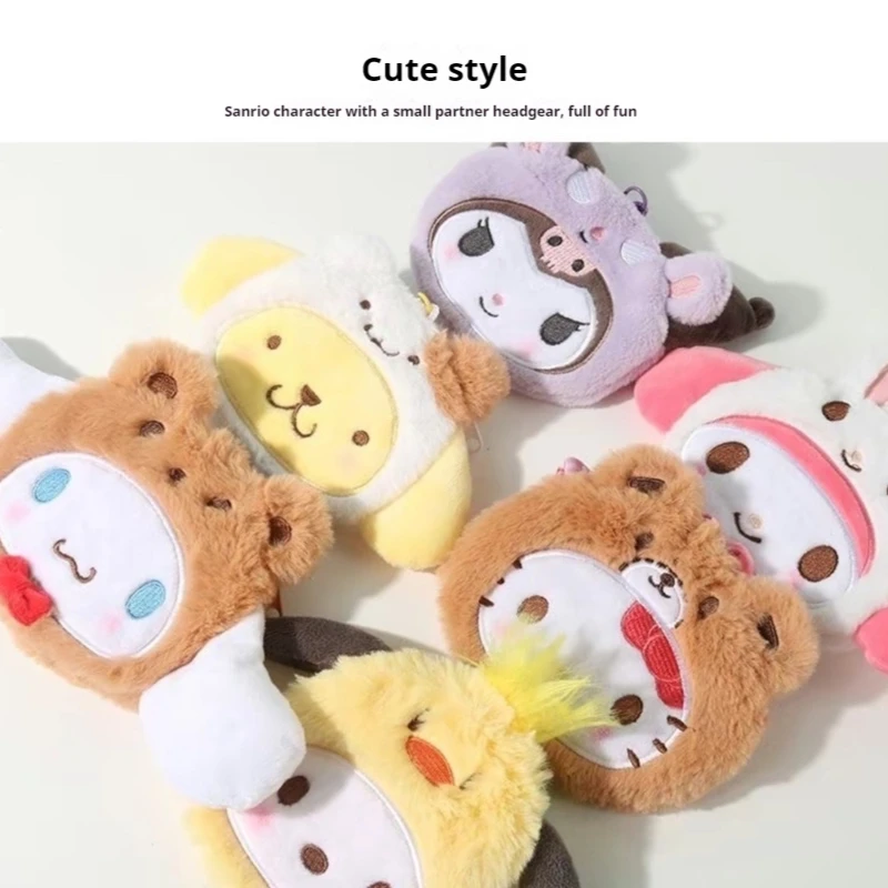 Authentic Stock Sanrio Playmate Cross Dressing Pinch Music Blind Box Hello Kitty Ornament Decompression Pendant Box Gifts