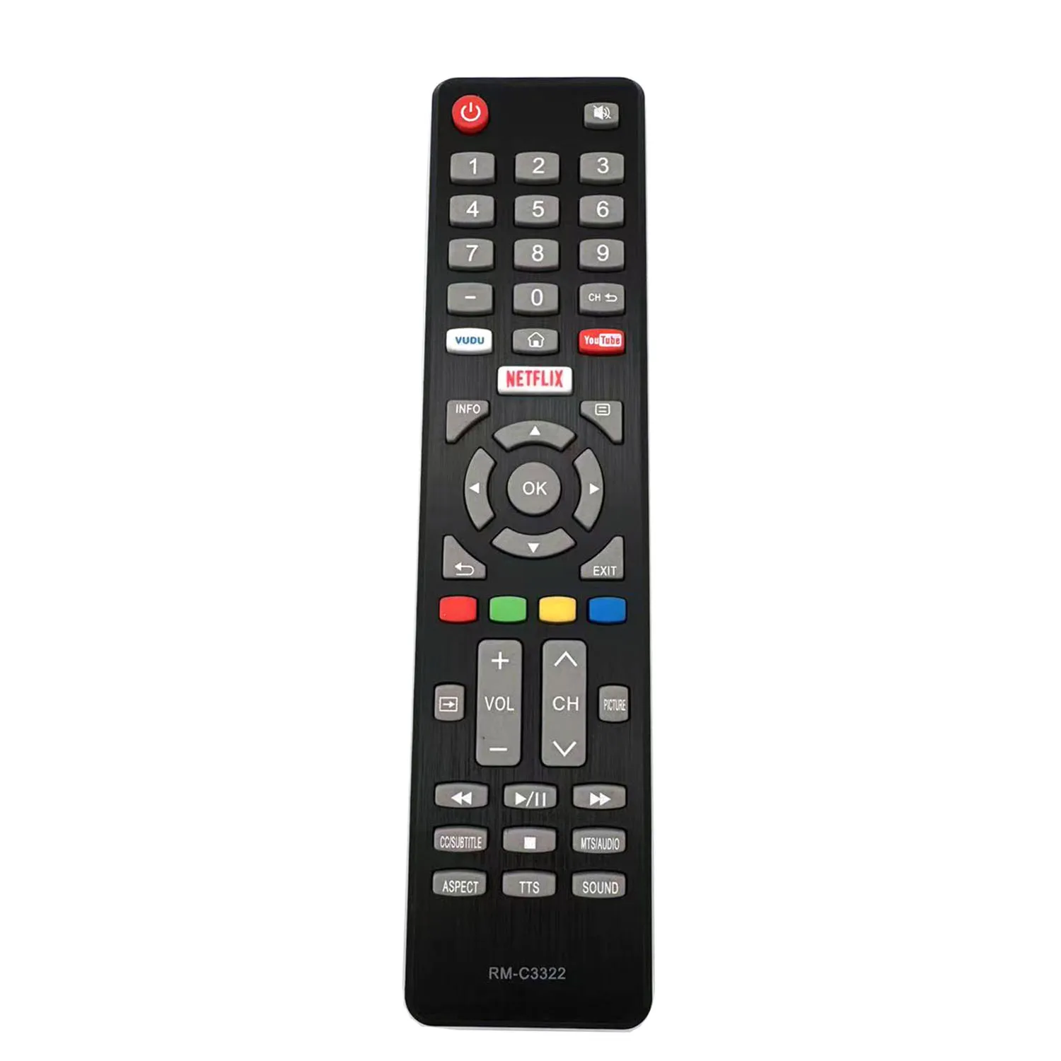 New RM-C3322 For JVC TV Remote Control LT-43MA877 LT-49MA877 LT-50MA877 LT-58MA887 LT-65MA877 LT-55MA888