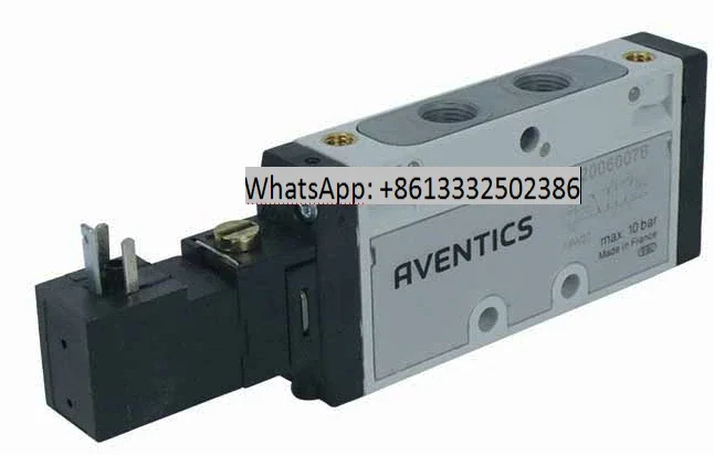 1PC Homag 4-011-04-1266 Aventics Pneumatic Valve 0820060076 VALVE ELEK.EINZEL 5/2 G1/8 TC08 MONOST for Glass Cutter Machine