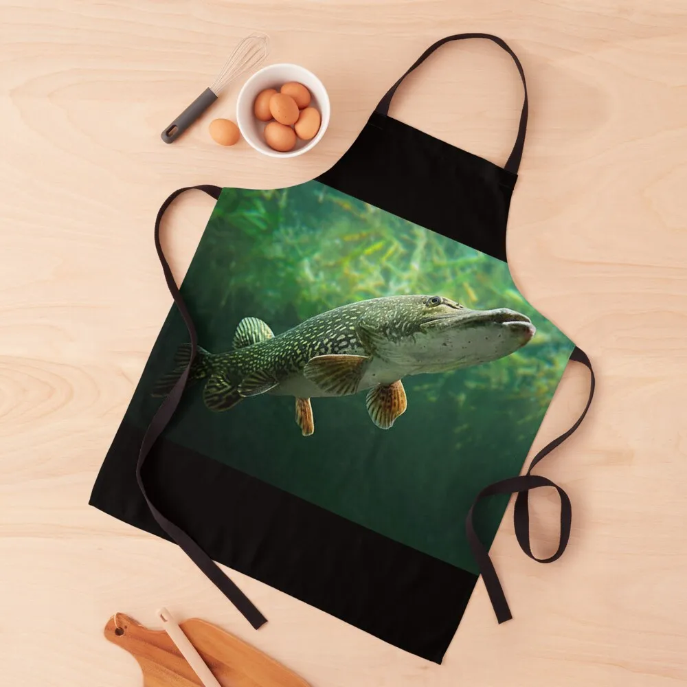 

Northern Pike Apron Chef Uniform Kitchen Accessories 2022 Kitchen Things And For Home Apron