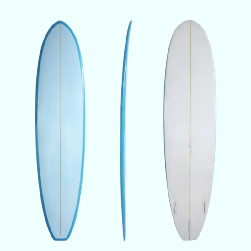 9'0 لوح ركوب الأمواج الطويل PU رغوة الألياف الزجاجية OEM Longboard ركوب الأمواج للبيع #4