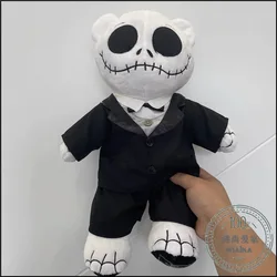 Disney cute The Nightmare Before Christmas Jack Skelli Baymax Plush Doll  Stuffed Soft Dolls Plush Movie Big White Baby gift toy