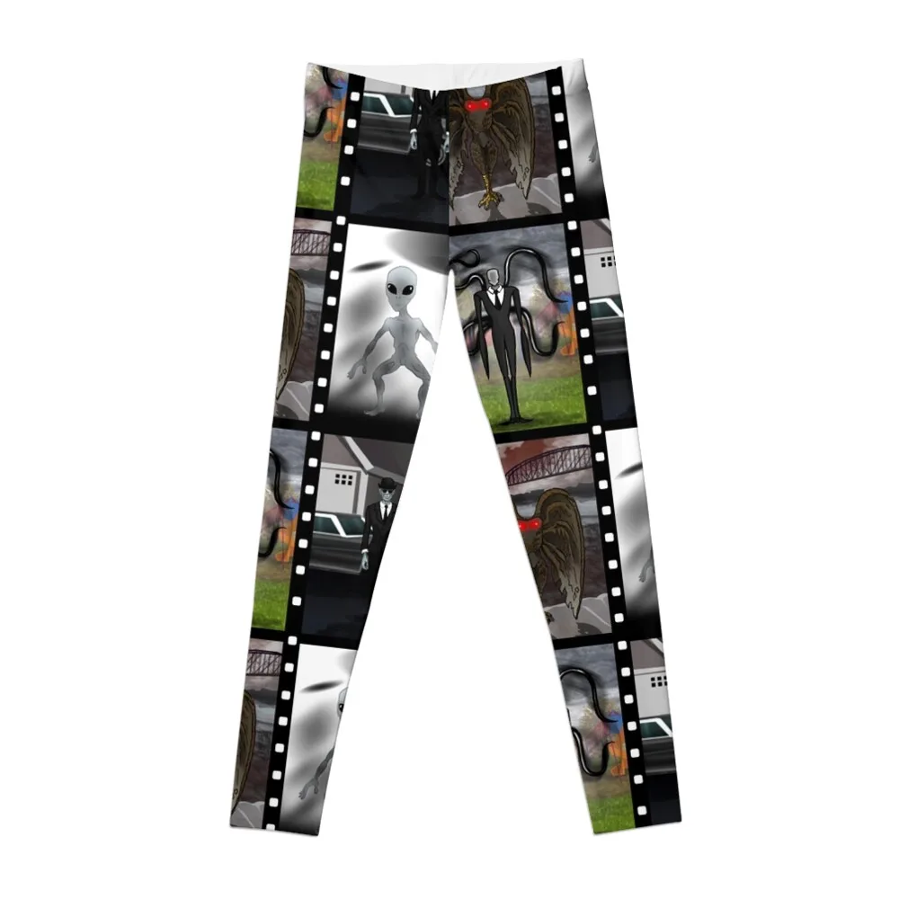 

Cryptozoology, Cryptids and Forteana series 4 Leggings sport set for girls active wear Womens Leggings