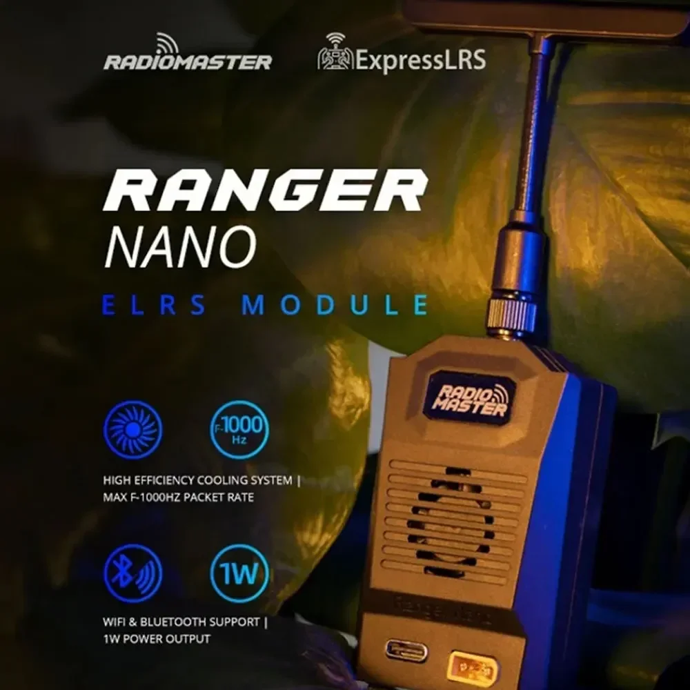 RadioMaster Ranger 2,4 GHz ELRS Modul Combo Set Micro Nano RP1 RP2 Empfänger Für TX16S TX12 MKII MK2 Zorro FPV Drone Quadcopter