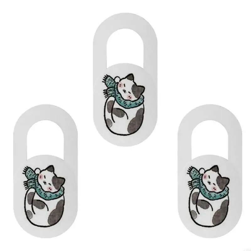 Animal Shaped Camera Cover Lens Protector for Smartphones Tablets Laptops Ensuring Privacy and Scratch Resistance 24BB