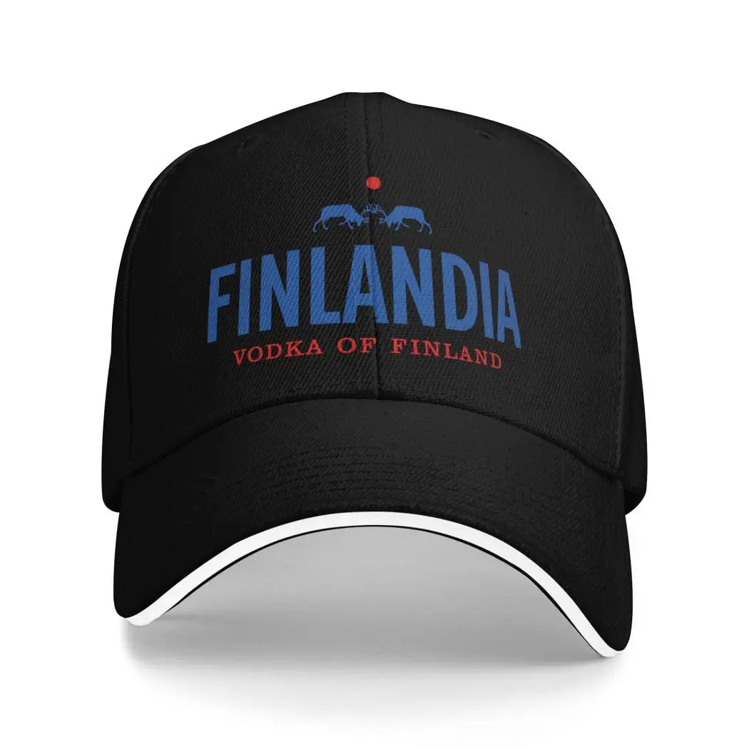 Nueva moda Finlandia Vodka sombreros Hip Hop gorra de béisbol de alta calidad gorra de camionero ajustable personalizada para hombres y mujeres