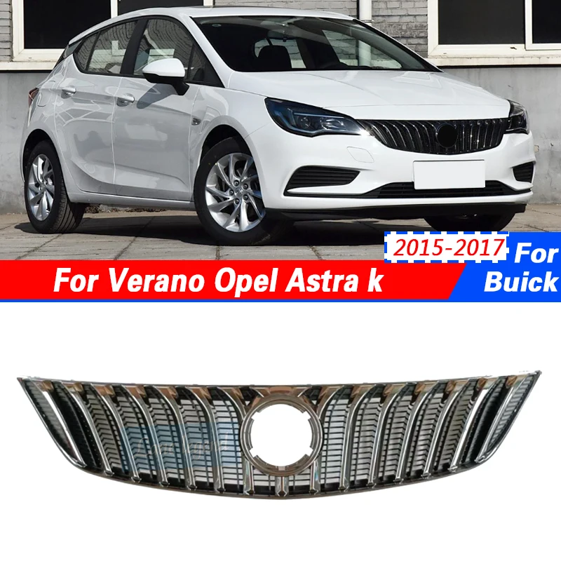 

Front Bumper Grill Mask Radiator Grille For Buick Verano Opel Astra k 2015-2017 Hatchback Racing Grills Medium net