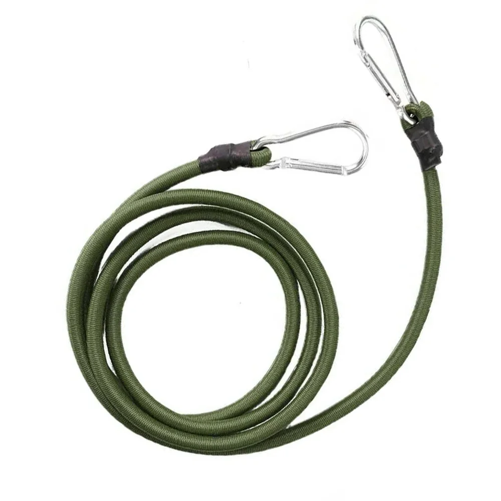 1/2Pcs 90cm Outdoor Elastic Tie Rope Tent Fixed Rope Bicycle Luggage Packaging Rope Camping Accessories