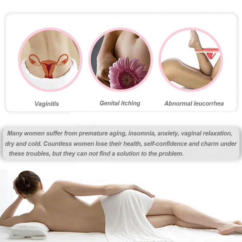 حشا عشبية لؤلؤي يوني للنساء، التخلص من السموم المهبلية، حفائظ العلاج الطبي النظيف