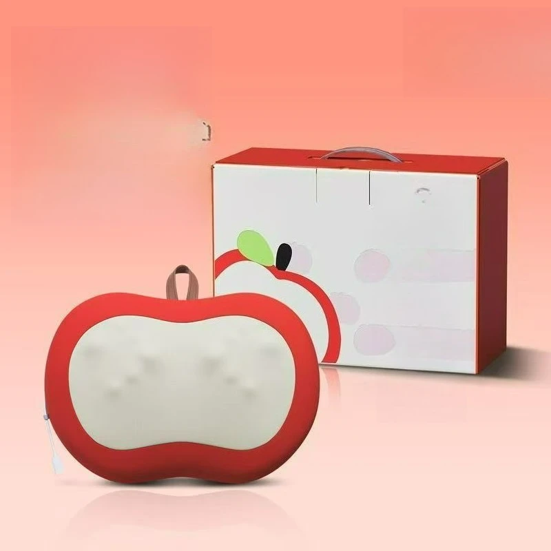 Customizable Apple Cervical Massager Shoulder and Neck Massager Head Waist Back Full Body Neck Massage Pillow Massage