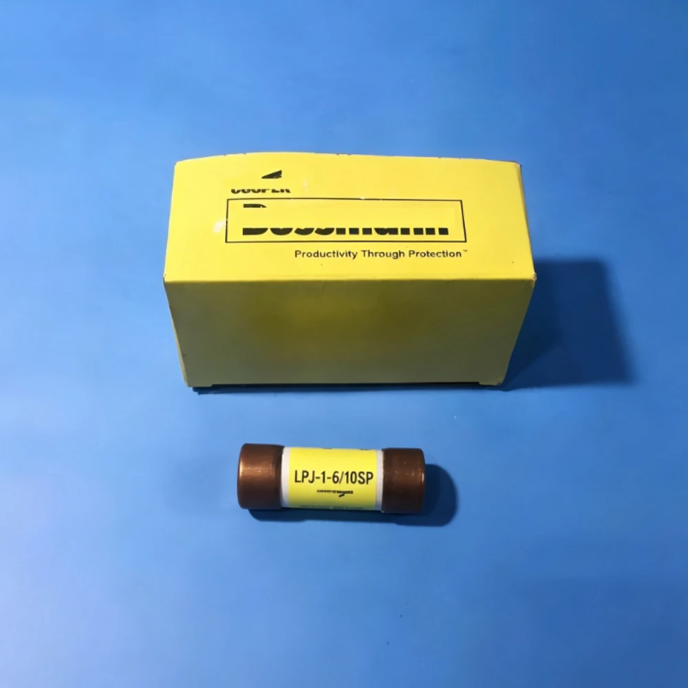 10Pcs  LPJ-1-6/10SP 1.6A 600VAC Class J Time Delay Fuse, Dual-Element Current Limiting Low-Peak Industrial Circuit Protection