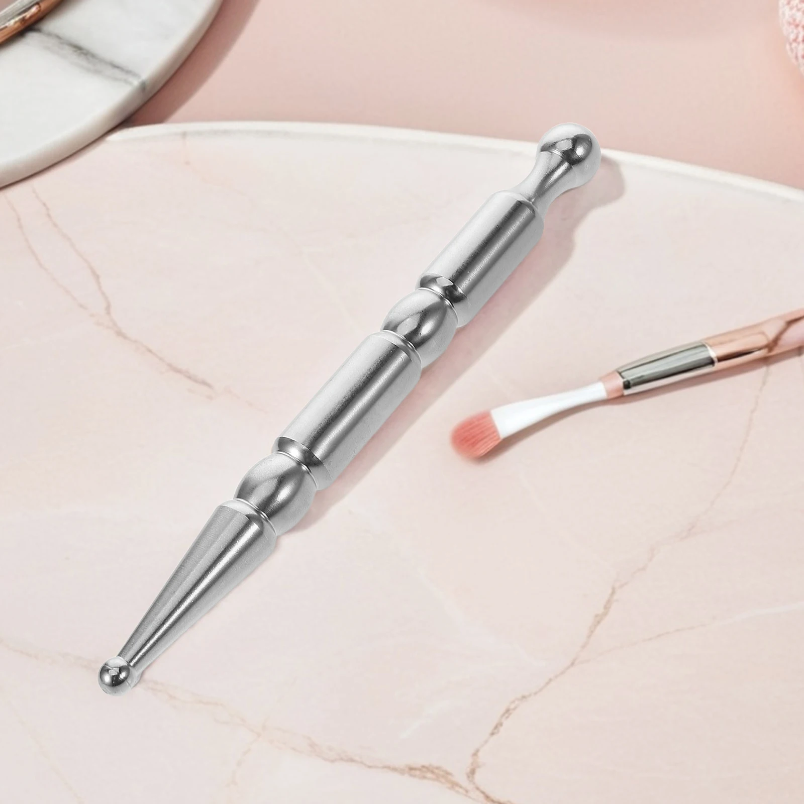 Stainless Steel Massage Stick Multi-Functional Acupoint Massager Portable Trigger Point Tool Full Body Use Durable Hand Foot