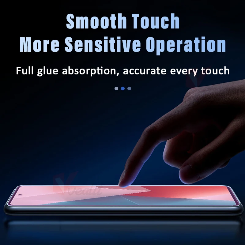 Anti Blue Light Tempered Glass For Xiaomi Redmi Note 13 13R 12 11 10s 9 Pro Screen Protector Redmi 13C 12C 10C 10A K70 K60e K50