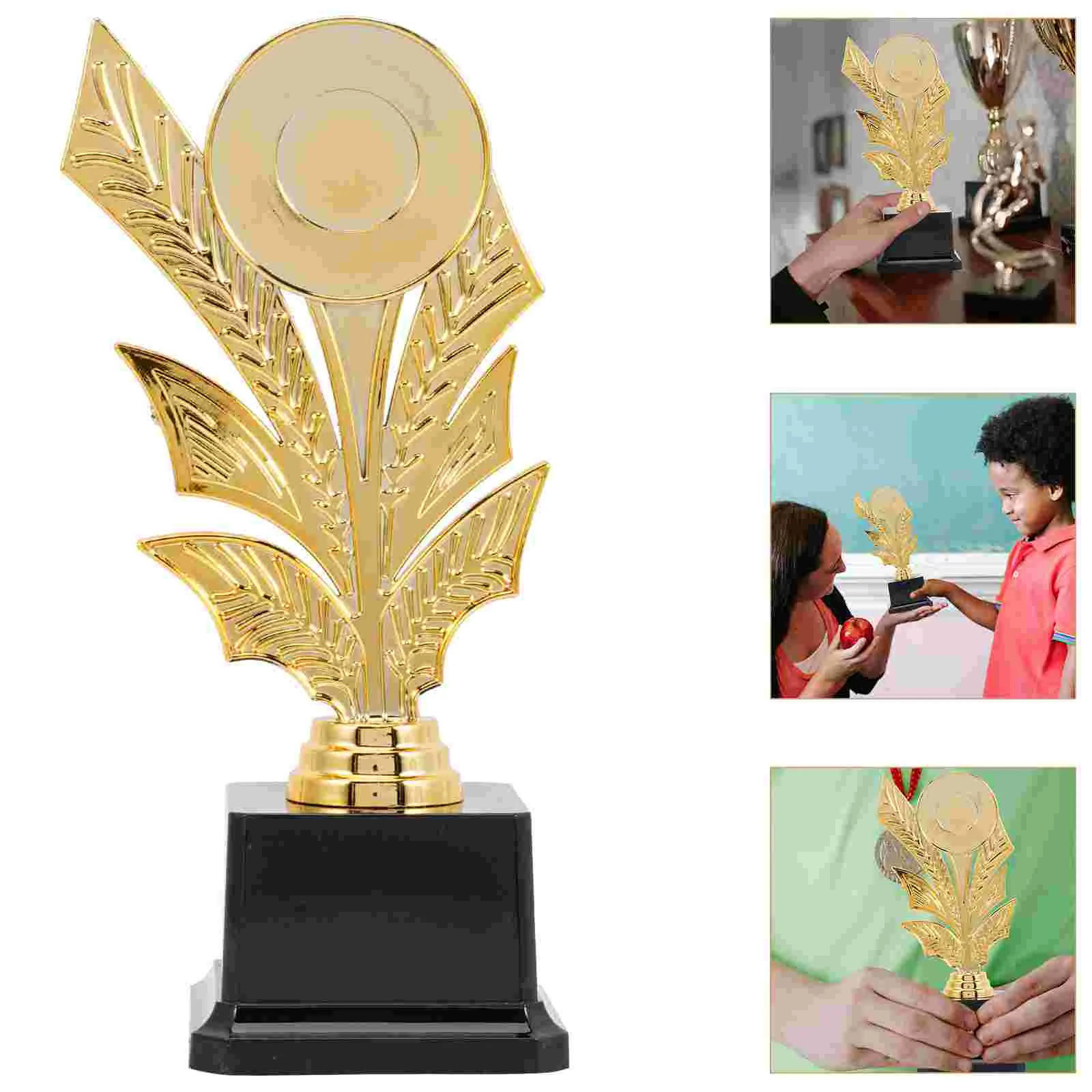 

Children's Trophy Large Gold Award Trophies Dance Staff Appreciation Reward Desk