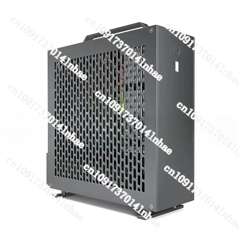 A24-V5 2.0 فتحة مزدوجة شاشة واحدة 1U مصدر طاقة ITX هيكل شطب على الوجهين #3