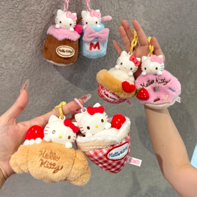 Kotak Kejutan Misterius Seri Teh Sore Hello Kitty Asli dengan Aromaterapi, Kotak Misteri, Liontin Lucu, Mainan Trendi, Hadiah Praktis