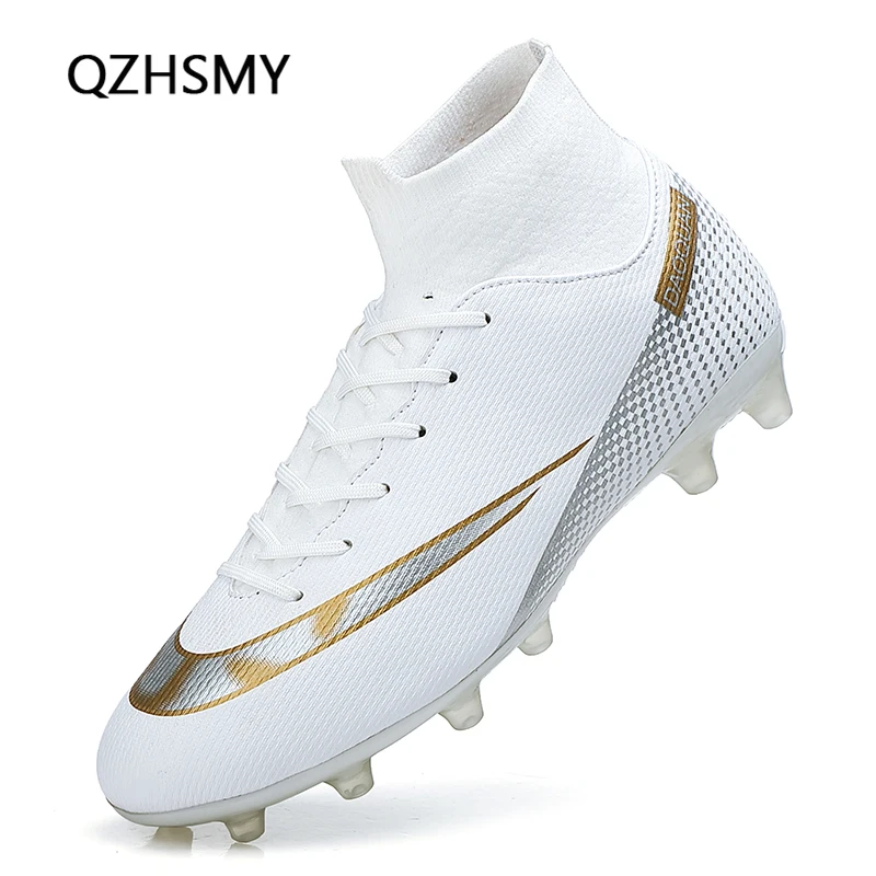 Quality Football Boots Breathable Cushioning Non-Slip Football Sneaker Futsal Training Shoes Ourdoor Women Soccer Shoes EUR35-47