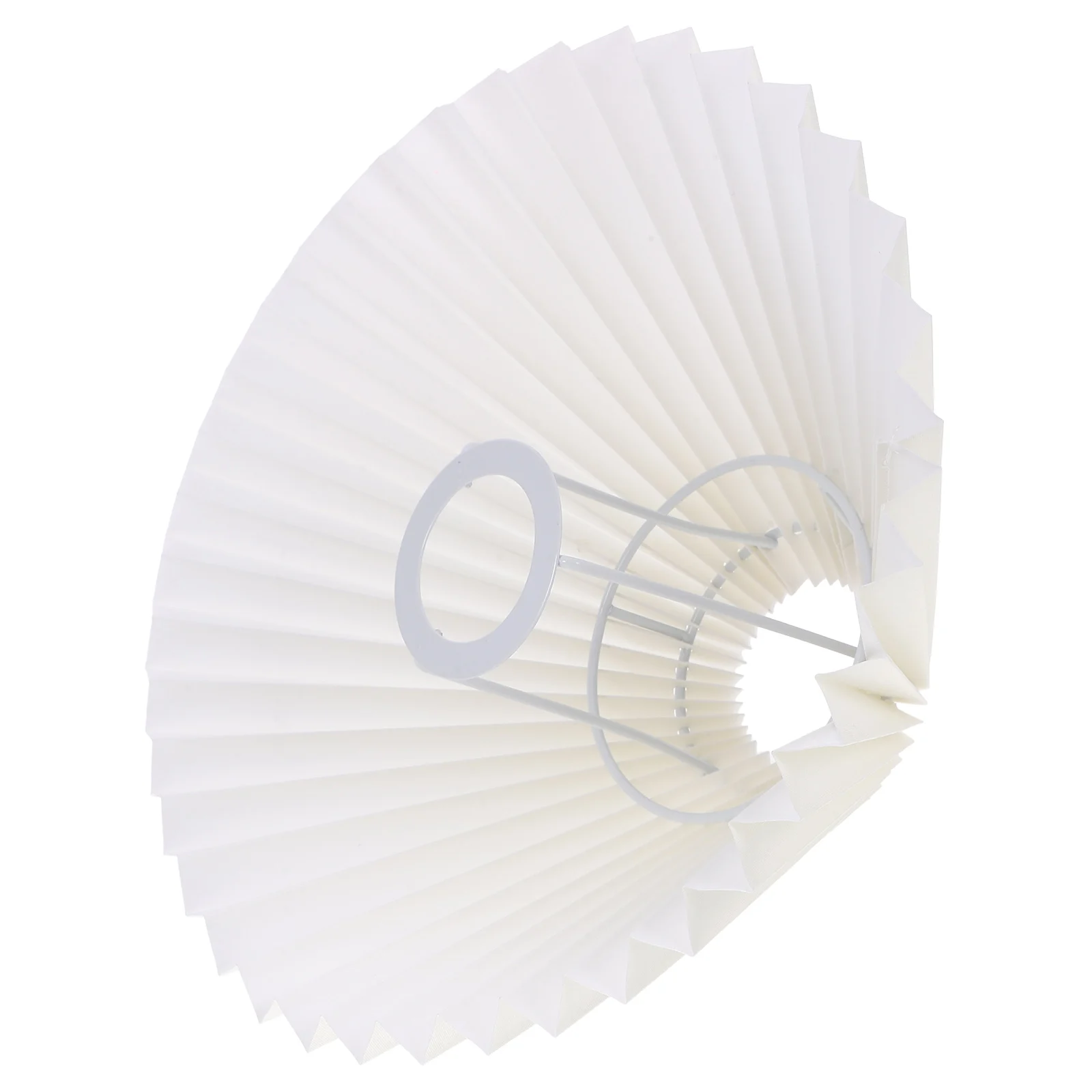 

Pleated Lampshade Fabric Light Shades Cloth Lamp Cover E27 DIY Bedroom Living Room Study Handmade Dust Proof Lighting