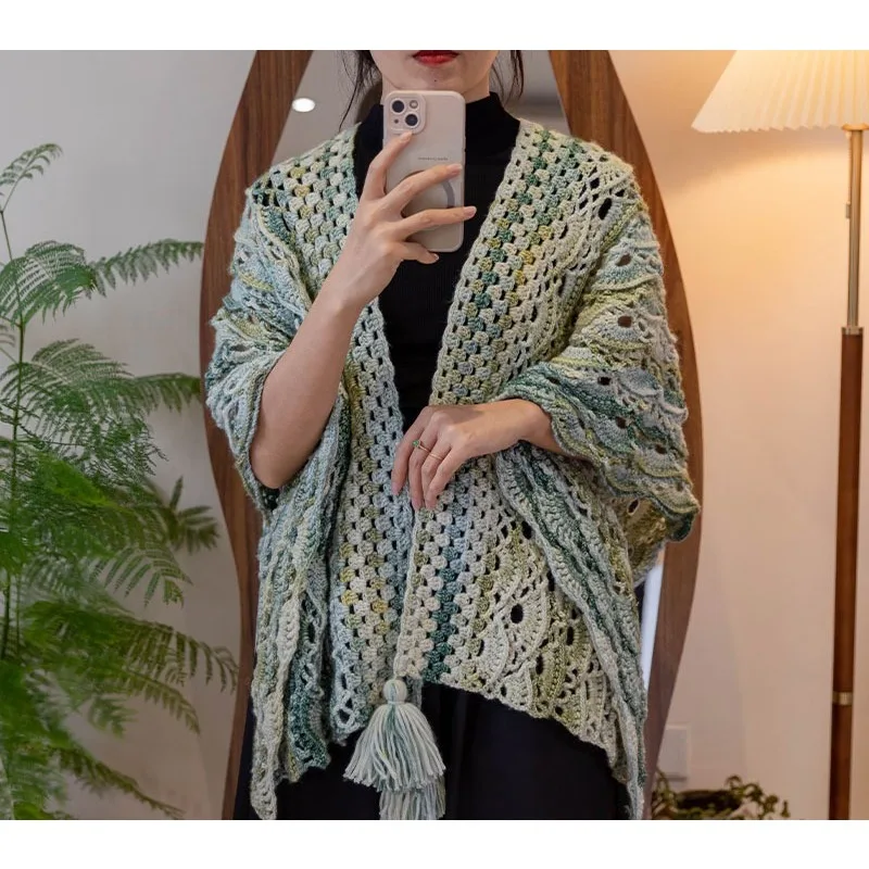 Dalijiang shawl material bag novice homemade autumn and winter warmth