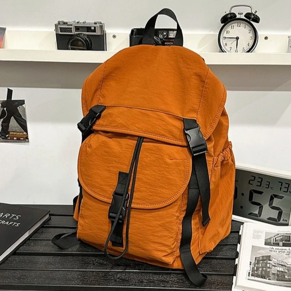 Leichter, wasserdichter Outdoor-Rucksack, lässiger Stil, verstellbare Träger, Camping-Rucksack, multifunktionale Nylon-Laptoptasche, Wandern