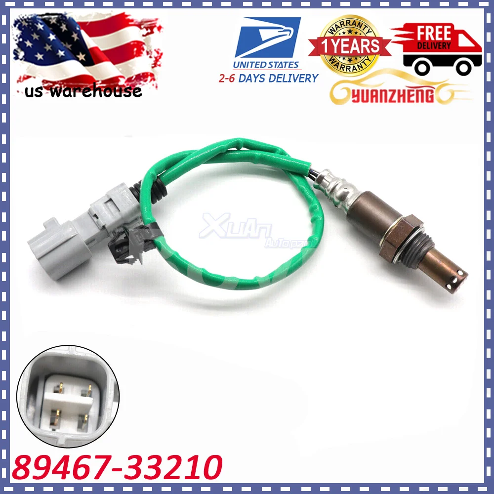 NEW 89467-33210 Rear Air Fuel Ratio Lambda O2 Oxygen Sensor For Toyota Camry 2018-20 Avalon 19-21 Lexus ES300h 19-20 8946733210