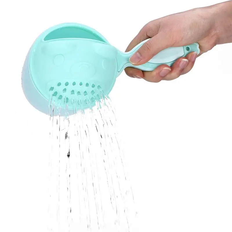 NEW HOT In Stock-Baby Shampoo Flusher, Detachable Waterfall Rinse Cup For Hair Bathing, Tear-Free Design