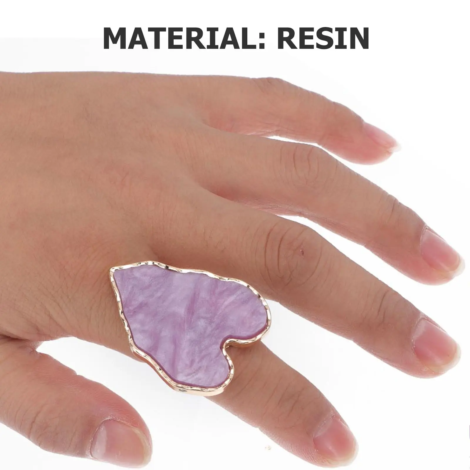 6-delig nagelpalet harsmateriaal kleurenmengplaat gladde textuur gemakkelijk schoon nageldisplay foto rekwisieten kristalpoeder