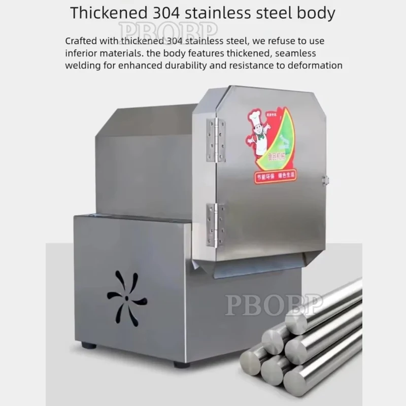 PBOBP Multi-function Meat Slicer For Pork Beef Lamb Soft Vegetable Slicing Shredding Dicer Commercial Home Meat Cutting Machine