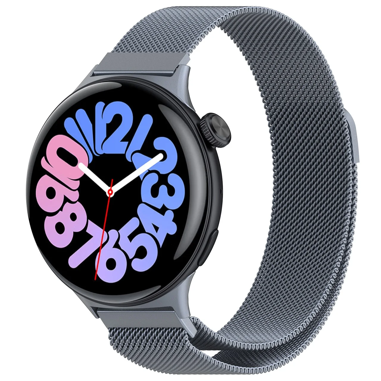 Correa de acero inoxidable para reloj Vivo 3, correa de Metal milanesa, repuesto de reloj Vivo 3, pulsera magnética de bucle milanés