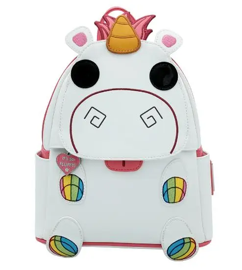 New Disney Pink Cinderella, Cute Kitty Girl Birthday Gift  Loungefly sanrio Kuromi Melody and Melody Backpack Shoulder Bag