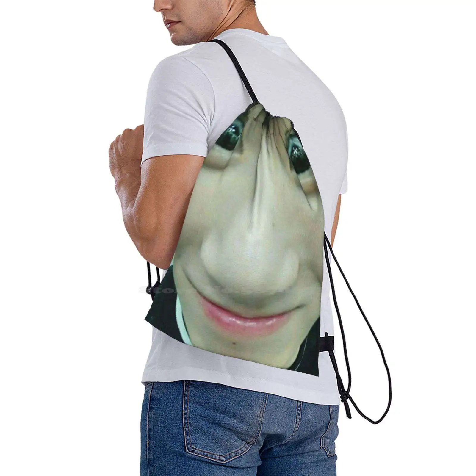 Jungkook Meme Face 2 Hot Sale Schoolbag Backpack Fashion Bags Jeon Jungkook Jk Meme Face Meme Face