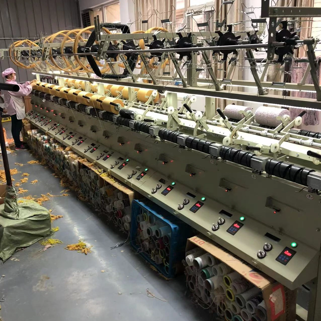 Cone to Hank Winder for Textile Yarn Winding  Machine and Rewinding with 6 8 10inch Drum