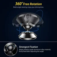 Support de téléphone magnétique pour voiture, Support magnétique pour téléphone portable, Support GPS pour iPhone 14 13 12 Pro Xiaomi Huawei Samsung Oneplus 4
