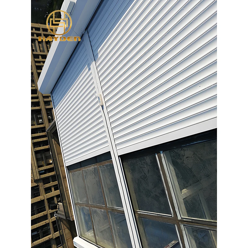 High Quality Remote Control Automatic Aluminum Alloy Wind Resistant Roller Shutters for Windows