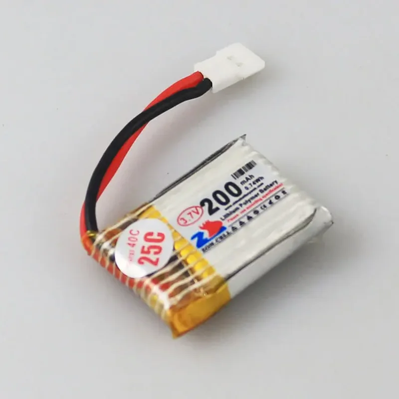 3.7v 200mAh akumulator li-po 602025 akumulator litowo-polimerowy 25C wysoki prąd do części miniaturowej helikopter