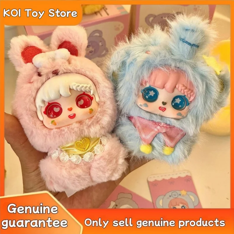 

Новый оригинальный в наличии Sanmi Rabbit Little Treasure Hand In Hand Plush Blind Box Ornament Mystery Box Girl Модная игрушка Милый подарок