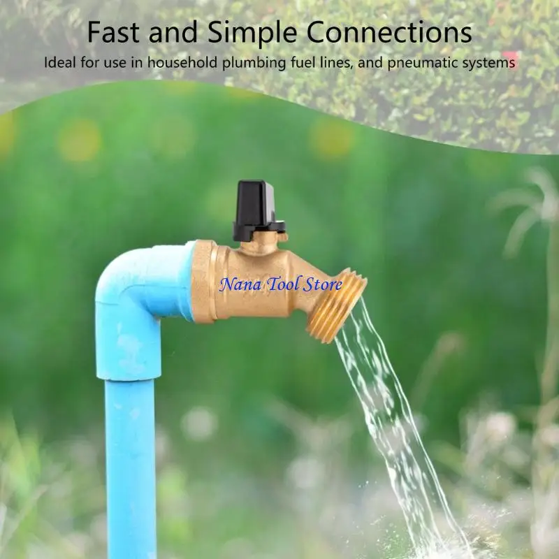 31GJ Metal Construction Rain Barrels Tap Strong for DIY Water Flows Control Use