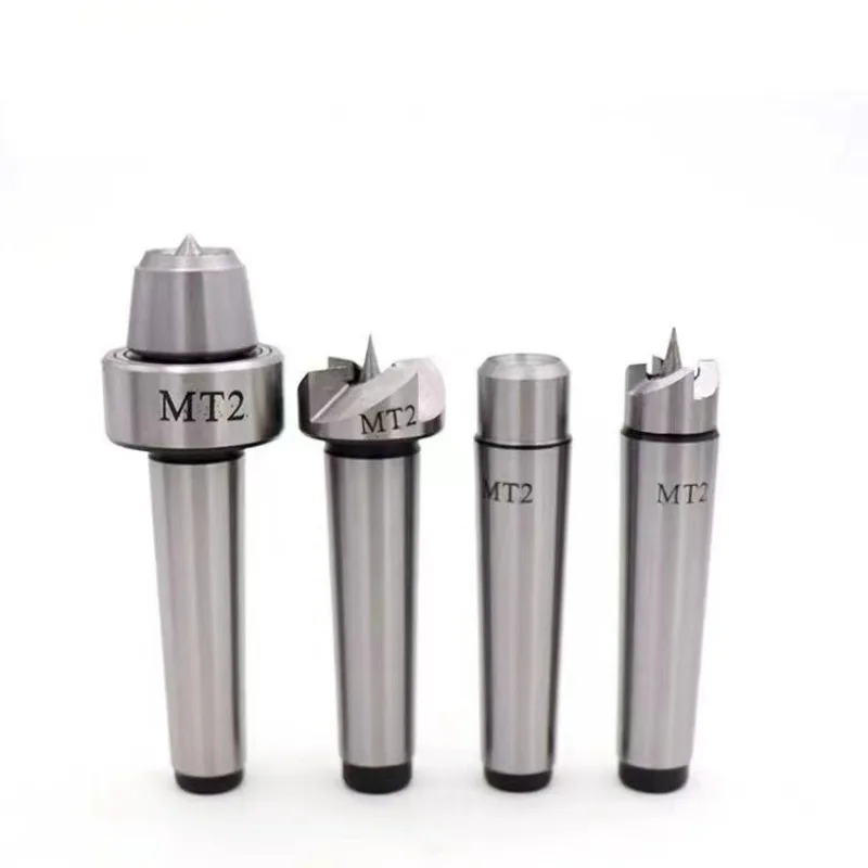 For woodworking lathe thimble, four-piece set, rotary thimble, No. 1, No. 2 set