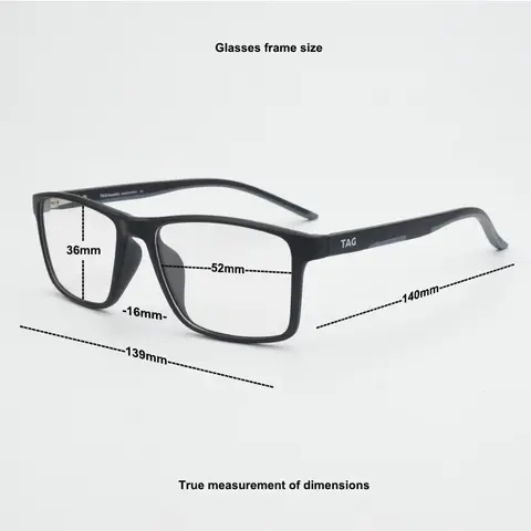 TAG Hezekiah Optical Glasses Frames Men Anti blue light and anti radiation game TR90 Eyeglasses Frame spectacle Women reading