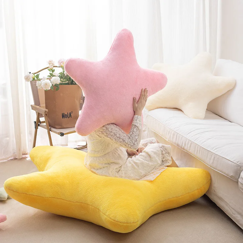 Home Decoration Star Pillow 2026 New Cute Sofa Cushion Balcony Tatami Cushion Doll