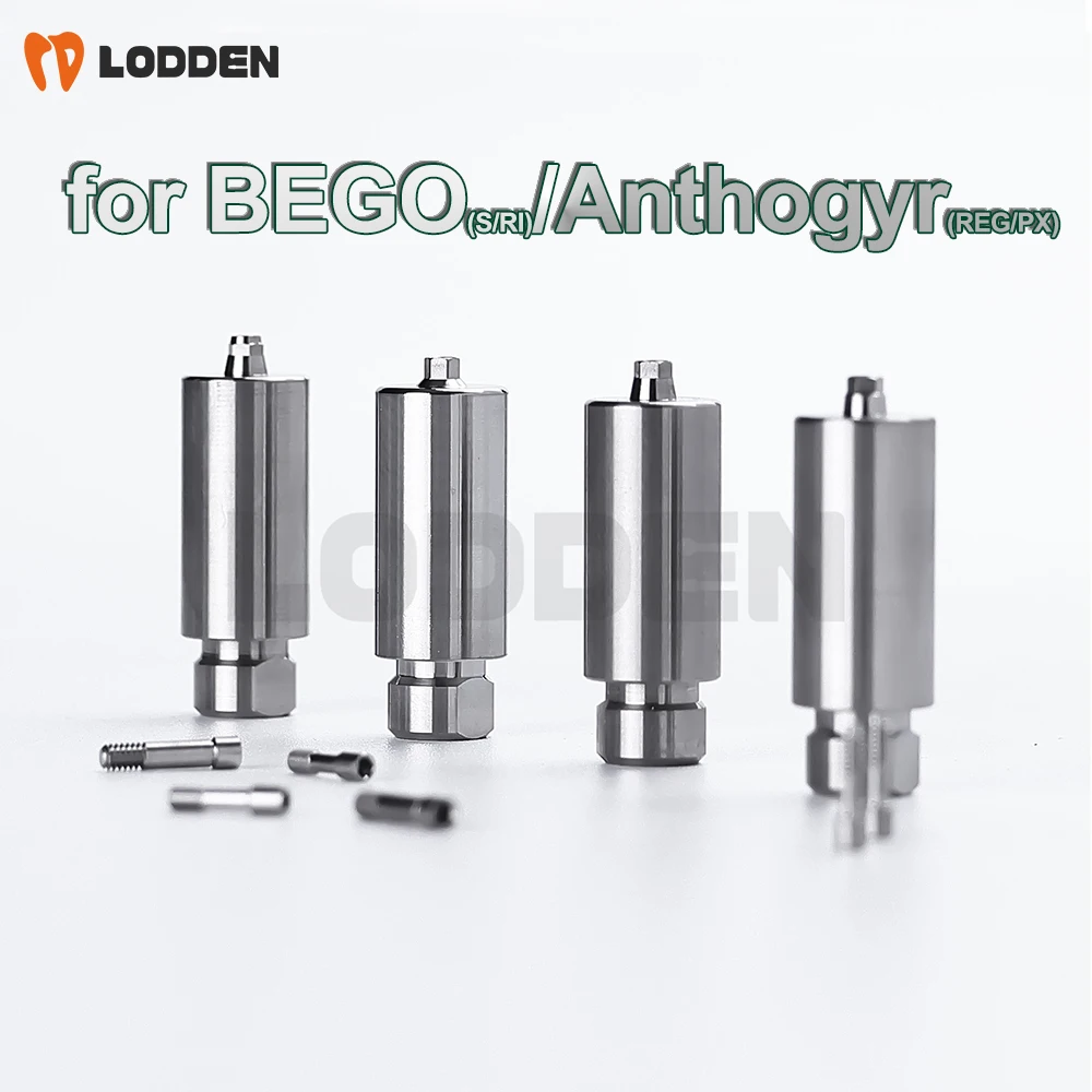 BEGO/Anthogyr Premilled Abutment Dental Implant Accessories Hex 10mm Titanium Post Pre-milled Post Blank S/RI REG/PX System