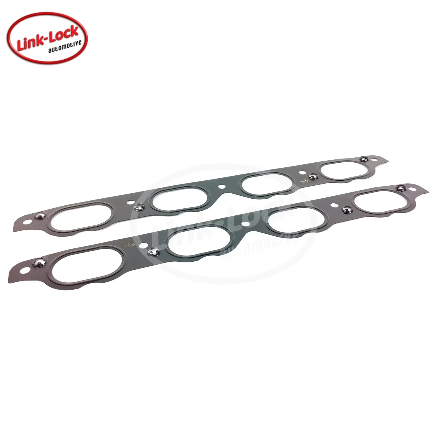 LINK-LOCK 2PCS Intake Manifold Gasket 11617521181 11617509980 for BMW N62 E53 E60 E63 E64 E66 545I 645CI 735LI 745LI X5