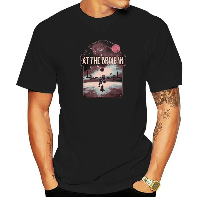 At The Drive In Eclipse T-Shirt - NEW OFFICIAL! O-Neck Fashion Casual High Quality Print T Shirt Design Short Sleeve Tee