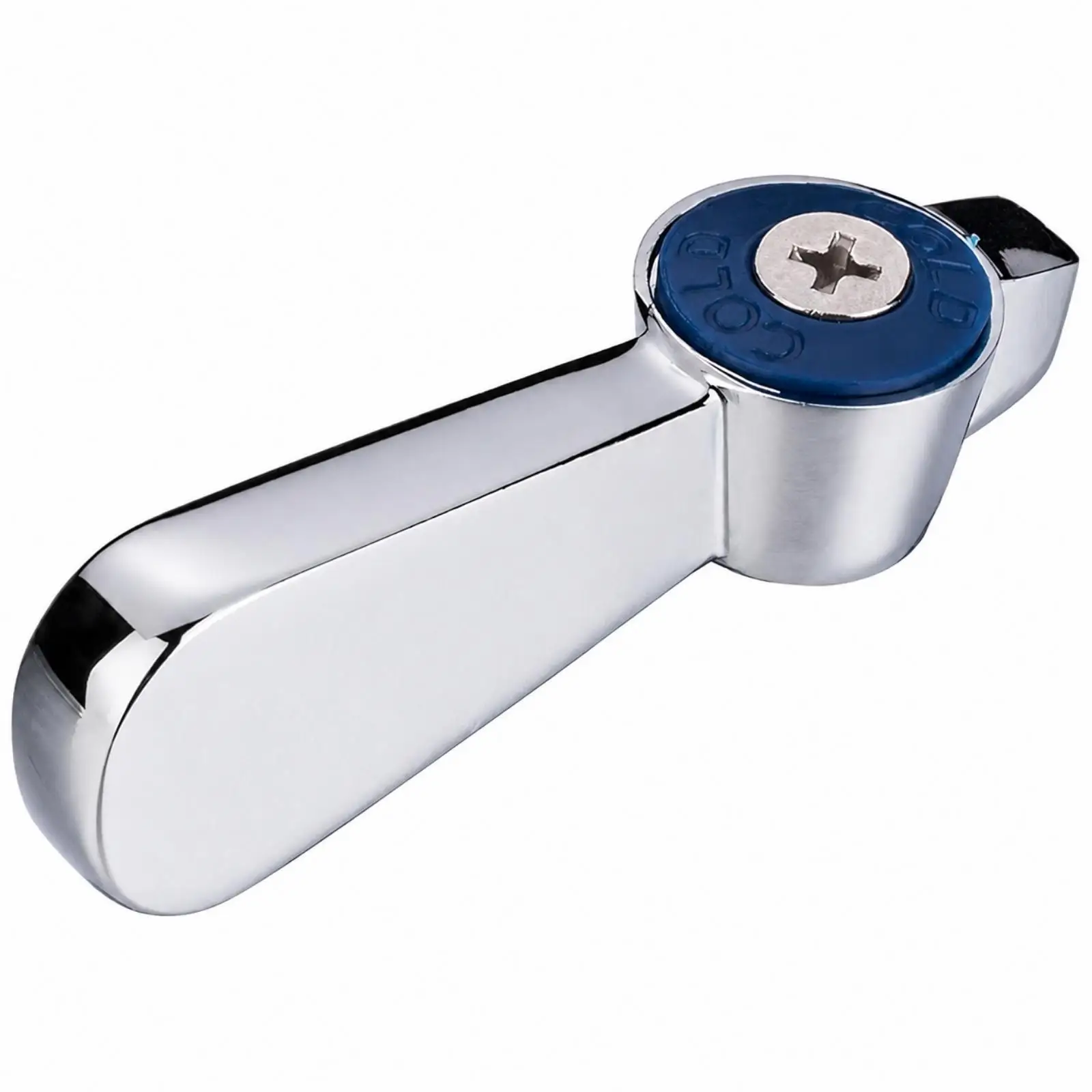 Chrome Lever Handle Replacement for Commercial Two Handle Kitchen Faucet Metal Sink Mixer