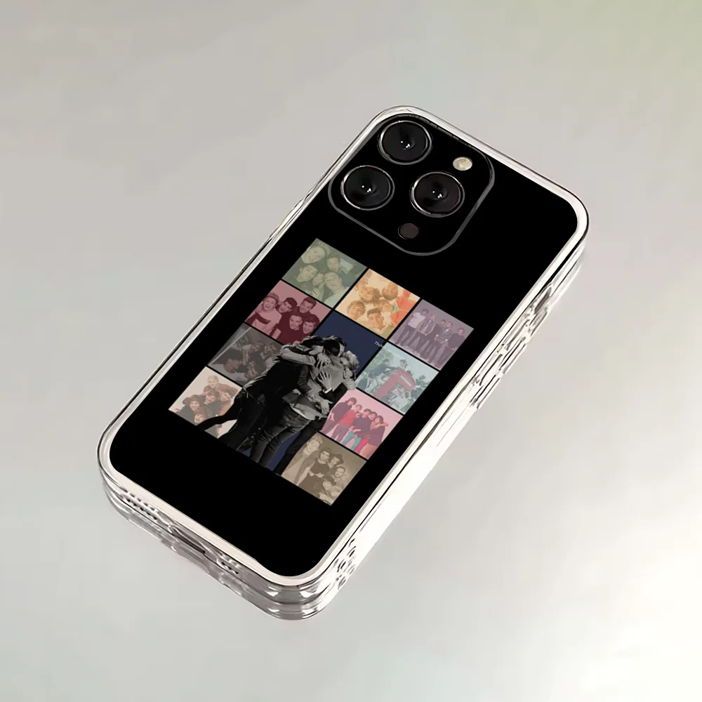 One D-Direction-ES  Phone Case For iPhone 16,15,14,13,12,11 Plus,Pro,Max,XR,XS,X,7,8 SE,Mini Transparent Silicone Soft - view 4