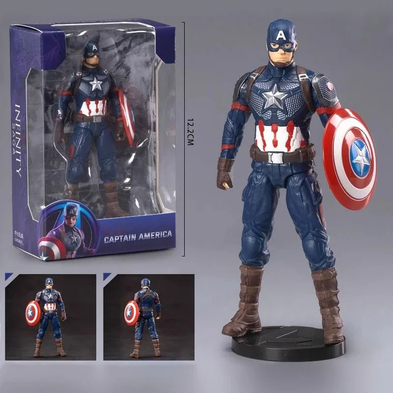 ZDTDS 10CM Avengers Figur Rival Rhino Thanos Ghost Man Scarlet Venom Octopus Iron Spider Captain Hulk Legends Spielzeugpuppe Figur – Detail 6