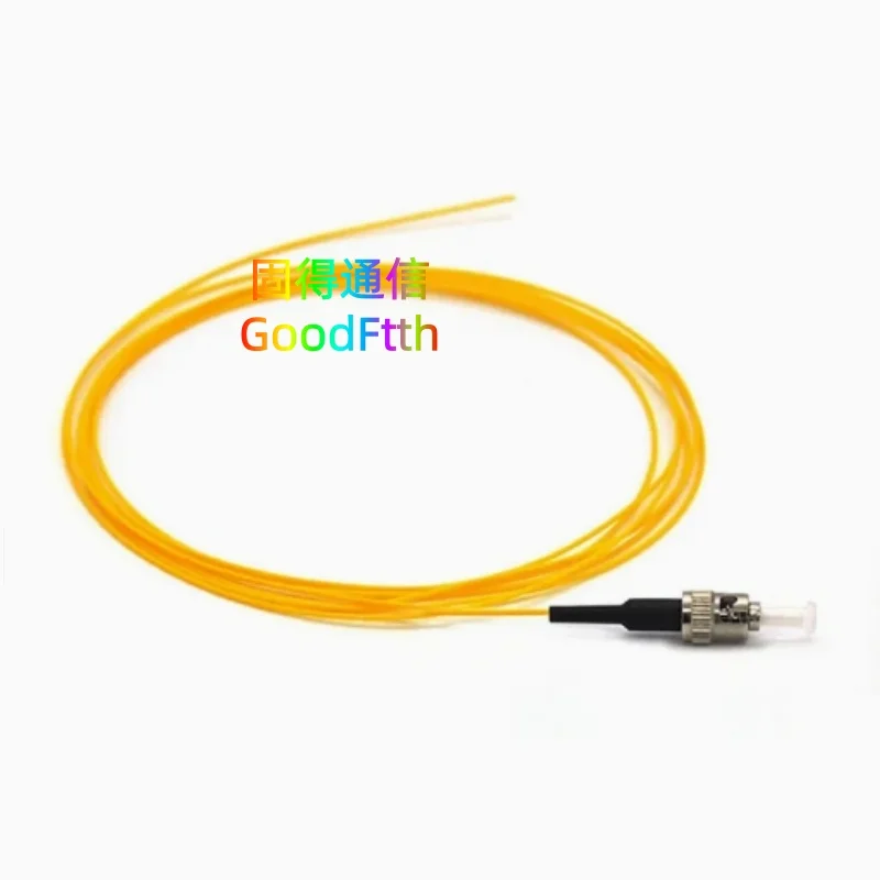 

Оптоволоконный пигтейл ST/UPC SM Simplex 0.9 мм, желтый кабель, 10 шт./лот, GoodFtth