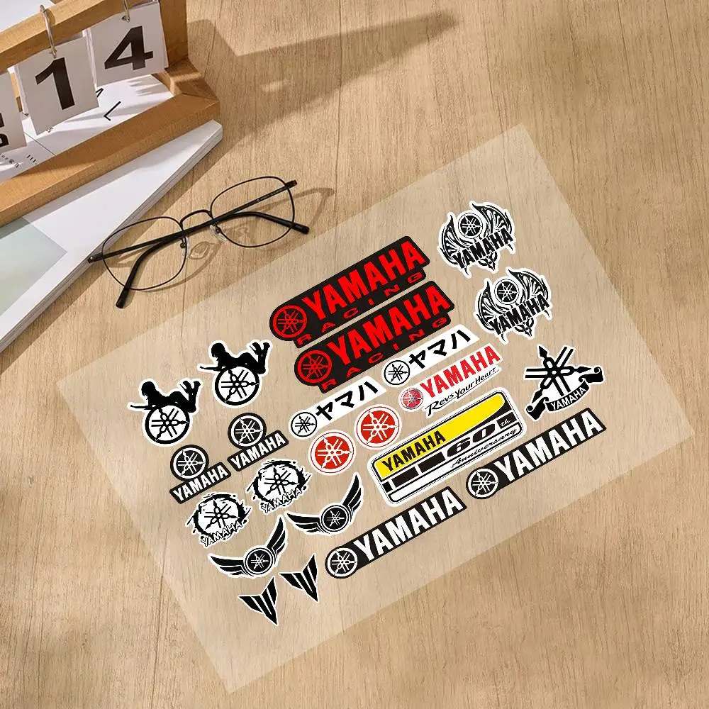 Vinyl Motorcycle Sticker For YAMAHA Motorcycle Stickers Decals Logo Tank Emblem