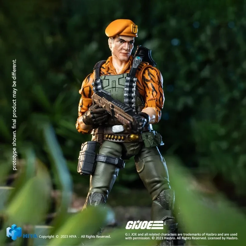 HIYA EMG0296 절묘한 미니 1/18G.I.JOE 플린트 타이거 포스 버전