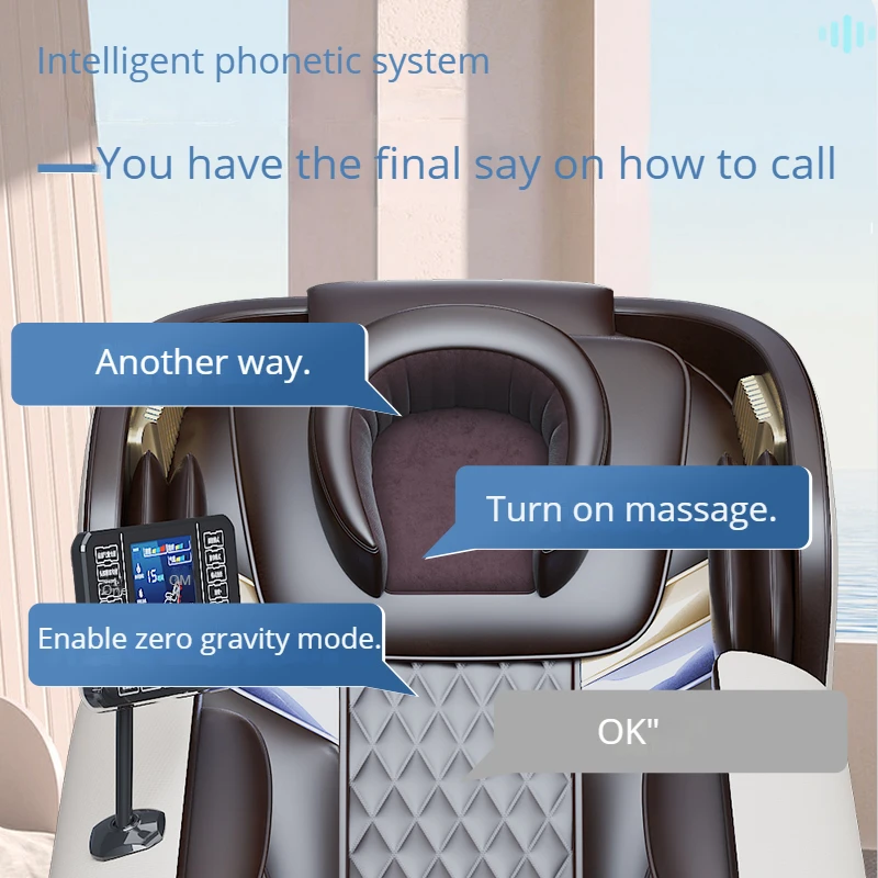 Hair Salon 8d AI Voice Massage Chair Zero Gravity Supplier-massage-chair Recliner Chair With Massage Function Rent To Own